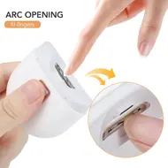 1 Pcs Electric Automatic Nail Clipper – Manicure & Pedicure Nail Trimmer for Finger & Toe Nails Thick Nail Cutter & Sharpener 216