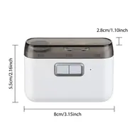 Electric Nail Clipper Fully Automatic Nail Clipper Mini USB Charging Multifunctional Adult and Baby Nail Trimming Polishing Tool 219