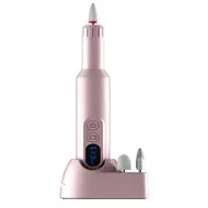 USB Portable Nail Grinder Electric Nail Polisher Manicure Nail Filing Tool - Pink 194