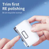 Electric Nail Clipper Fully Automatic Nail Clipper Mini USB Charging Multifunctional Adult and Baby Nail Trimming Polishing Tool 219