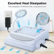 100W Nail Vacuum Cleaner Nail Vacuum Cleaner with Lightweight Nail Polish Dust Collector Nail Vacuum Cleaner 190