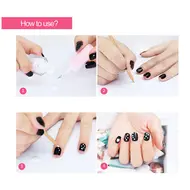 100pcs Nail Art Wooden Sticks – Cuticle Remover Pusher, Manicure & Pedicure Tool, Disposable 214