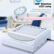 100W Nail Vacuum Cleaner Nail Vacuum Cleaner with Lightweight Nail Polish Dust Collector Nail Vacuum Cleaner 190