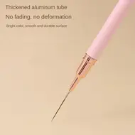 5 Sizes Nail Art Pens brushes Nail Art Tool Set for Long Lines Nail Drawing Pen for Home Use and Professional Nail Salon Design - White 307