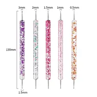 31Pcs Nail Art Brush Design Tip Painting Drawing Carving Dotting Pen FlatFan Liner Acrylic Gel UV Polish Manicure Tools - White 322