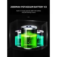 4500RPM Fan Speed LCD Touch Screen Rechargeable Nail Art Vacuum Cleaner with Hand Pads Nail Duster Nail Fan Nail Art Machine 257