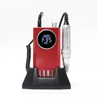 Electric Nail Drill Machine 35000 RPM Portable 4000 mAH Rechargeable Nail File Nails Accessories Gel Nail Polish Sander - White 280