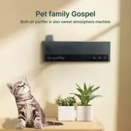 ​2 IN 1 Air Purifier and Aroma Diffuser with Digital Touchscreen Timer 4 Modes No Drill Wall Mount Ioniser Air Purifier for Pets Bedroom Dormitory Home Office Hotel 336