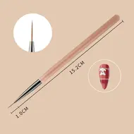 9PCS UV Gel Nail Brush Liner DIY Painting Pen Manicure Acrylic Drawing Brush for Nail Art Design Nails Tip Display Painting Tool 318
