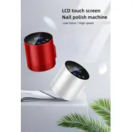 35000RPM Nail Drill Machine Foot Pedal Electric Nail Pedicure File Manicure Salon Polishing Milling Low Noise Armor Removal Tool - Red 278