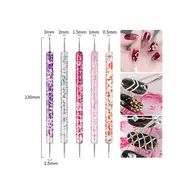 31Pcs Nail Art Brush Design Tip Painting Drawing Carving Dotting Pen FlatFan Liner Acrylic Gel UV Polish Manicure Tools - White 322