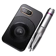 45000RPM Electric Professional Nail Drill Machine Portable Rechargeable Low Noise Nail Sander File for Manicure Salon Tool - Pink 298