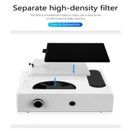 80W Strong Suction Nail Dust Vacuum Cleaner Professional Nail Dust Collector for Nails with Filters Manicure Tools - Pink 254