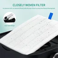 Rechargeable Nail Dust Collector with Filter – Low Noise Nail Vacuum Extractor for Acrylic and Gel Nail Polishing - White 232