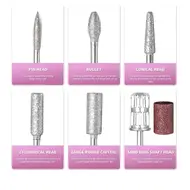 New 45000RPM Professional Electric Nail Drill Manicure Machine Low Noise Nails Sander Set Nail Salon Polisher Equipment Tools - Pink 294