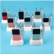 Professional Electric Nail Drill Machine 35000RPM Rechargeable Nail File Nails Accessories Gel Nail Polish Sander Low Noise - White 284