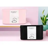 12LED Portable UV LED Nail Dryer Lamp for Nail Gel Polish Drying Folding Magnetic Attraction Smart Sensor Lamp UV Light for Nails - Pink 260