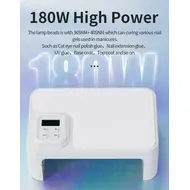 180W Foldable UV LED Nail Lamp for Nails Gel Polish 66 Beads 4 Timer Setting UV Drying Light Professional Curing Dryer Lamps 315