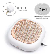 130W Powerful Brushless Nail Dust Collector Super Suction Nail Dust Extractor with Fan 2 Filters for Nail Art and Manicure - Silver 249