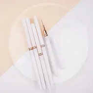 5pcs Professional Nail Art Liners Striping Brushes Tool Ultra-thin Line Detail Drawing Painting Brushes Manicure Pen Tools - 	Blue 325