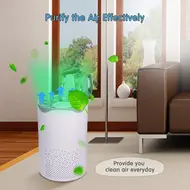 ​Home Air Purifier with Filter Bedroom Air Purifier Remove Odour Smoke Dust Pollen 345