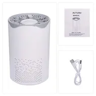 ​Home Air Purifier with Filter Bedroom Air Purifier Remove Odour Smoke Dust Pollen 345