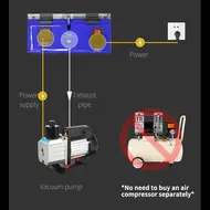 Mechanic Gan-03 Abag 8-inch Straight / Curved Screen Airbag Laminating Machine 250