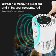 Multifunction Desktop Air Purifier Mini 100mg/h 360° Negative Ion Ozone Generator Ultrasonic Mosquito Repellent Household Pet Deodorizer Car Air Freshener Aroma Diffuser 337