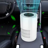 Multifunction Desktop Air Purifier Mini 100mg/h 360° Negative Ion Ozone Generator Ultrasonic Mosquito Repellent Household Pet Deodorizer Car Air Freshener Aroma Diffuser 337