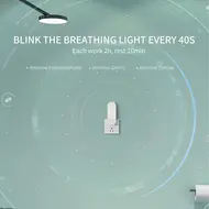 Portable Negative Ion Air Purifier Odor Deodorizer Durable Remove Dust Smoke Removal Formaldehyde Removal Mute Household Use - White 339