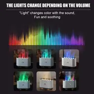 Portable Dynamic Desk Humidifier 900ml Aromatherapy Essential Oil Diffuser with 7 Color Lights for Bedroom Office Travel 342