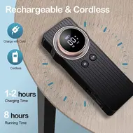 35000RPM Nail Drill Grinding Machine Low Noise Nail Polisher Kit Nail Sander Head Sander Tool Manicure Polishing Machine - Silver 288