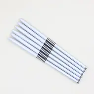 6 Size Nail Art Liner Brushes 5/7/9/11/20/25mm Painting Nail Art Brush Dotting Drawing Tool Long Lines Thin Details Manicure Pen - Blue 313