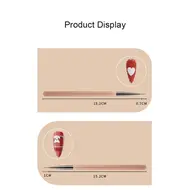 9PCS UV Gel Nail Brush Liner DIY Painting Pen Manicure Acrylic Drawing Brush for Nail Art Design Nails Tip Display Painting Tool 318