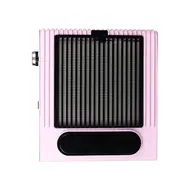 80W Strong Suction Nail Dust Vacuum Cleaner Professional Nail Dust Collector for Nails with Filters Manicure Tools - Pink 254