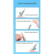 Electric Nail Drill Machine 35000 RPM Portable 4000 mAH Rechargeable Nail File Nails Accessories Gel Nail Polish Sander - White 280