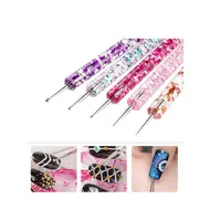 31Pcs Nail Art Brush Design Tip Painting Drawing Carving Dotting Pen FlatFan Liner Acrylic Gel UV Polish Manicure Tools - White 322