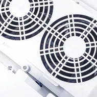 40W Strong Suction Nail Dust Collector  2 Hand Nail Vacuum Cleaner with 3 Fans for Pedicure, Manicure, and Nail Art Salon Tools 233