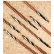 9PCS UV Gel Nail Brush Liner DIY Painting Pen Manicure Acrylic Drawing Brush for Nail Art Design Nails Tip Display Painting Tool 318