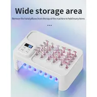 180W Foldable UV LED Nail Lamp for Nails Gel Polish 66 Beads 4 Timer Setting UV Drying Light Professional Curing Dryer Lamps 315