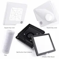 60W Dust Collector Machine Nail Dust Vacuum Cleaner Dental Laboratory Vacuum Dust Collector Teeth Polish Dust Vacuum Cleaner Vacuum Dust Remover 251