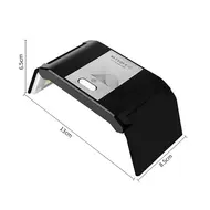 12LED Portable UV LED Nail Dryer Lamp for Nail Gel Polish Drying Folding Magnetic Attraction Smart Sensor Lamp UV Light for Nails - Pink 260