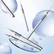 6 Size Nail Art Liner Brushes 5/7/9/11/20/25mm Painting Nail Art Brush Dotting Drawing Tool Long Lines Thin Details Manicure Pen - Blue 313