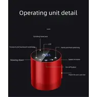 35000RPM Nail Drill Machine Foot Pedal Electric Nail Pedicure File Manicure Salon Polishing Milling Low Noise Armor Removal Tool - Red 278