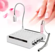 4 in 1 30000RPM Nail Drill Polishing Machine 80W Nail Dust Collector Vacuum Cleaner Device Lightening Hand Rest Nail Drill Bits 258