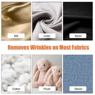 ​1000W Powerful Folding Garment Steamer Portable Wrinkle Remover for Clothes and Fabrics 120ml Large Capacity Water Tank 20s Fast Heat Up 400