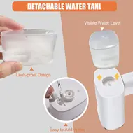 ​1000W Powerful Folding Garment Steamer Portable Wrinkle Remover for Clothes and Fabrics 120ml Large Capacity Water Tank 20s Fast Heat Up 400