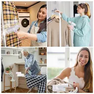 ​1000W Powerful Folding Garment Steamer Portable Wrinkle Remover for Clothes and Fabrics 120ml Large Capacity Water Tank 20s Fast Heat Up 400