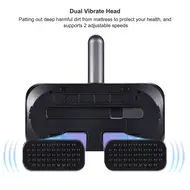 ​100W Handheld UV Mattress Vacuum Cleaner 8000Pa Powerful Suction 2 Speeds Adjustable for Cleaning Mattresses Bedding Pillows Clothes Sofa Carpet 388