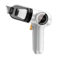 ​120W Wireless Car Vacuum Cleaner Portable High Power Home Vacuum Cleaner - White 385